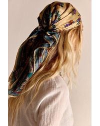 Free People - So Silk Printed Bandana - Lyst