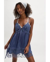 Intimately By Free People - Tell Me More Solid Mini Slip By - Lyst