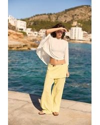 free-est - Aqualuna Linen Skants - Lyst
