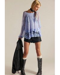 Free People - Goldie Knit Top - Lyst