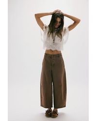 Free People - Lay Down Chino Trousers - Lyst