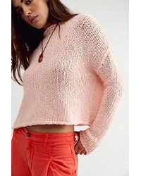 Free People - Opal Rollneck Knit Jumper - Lyst
