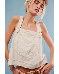 Free People - We The Free Overall Smock Linen Top - Lyst