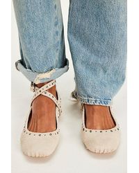 Free People - Grace Gems Ballet Flats - Lyst