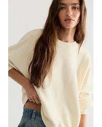 Free People - Jj Asymmetric Sweatshirt - Lyst