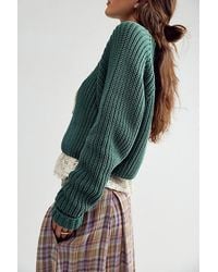Free People - Low Tide Knit Pullover - Lyst