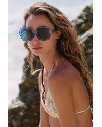 Free People - Wren Square Sunglasses - Lyst