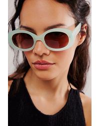 Free People - Thea Round Sunnies - Lyst