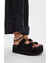INTENTIONALLY ______ - Rule Breaker Flatform Sandals - Lyst