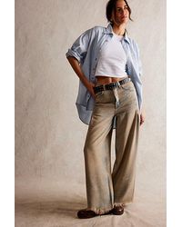 Free People - Old West Slouchy Jeans - Lyst