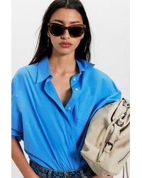 Free People - Laguna Butterfly Sunglasses - Lyst