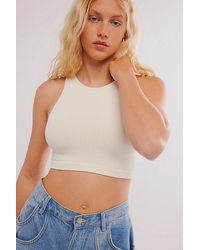 Free People - One To Watch Seamless Micro Crop Tank - Lyst