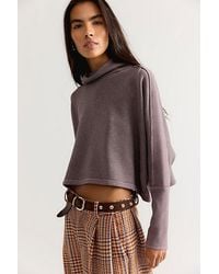 Free People - My Girl Funnel Neck Pullover - Lyst