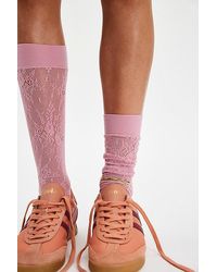 Swedish Stockings - Rosa Lace Knee High Socks By - Lyst
