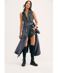 Free People Mini Braxton Utility One-piece By Oneteaspoon - Multicolor