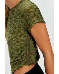 Free People - Anora Baby Tee - Lyst