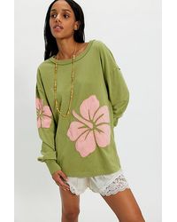 Ragabond - Hibiscus Moon Long Sleeve Tee - Lyst