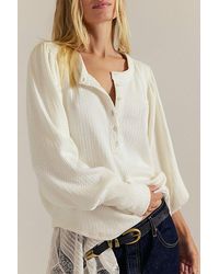 Free People - We The Free Quinn Knit Thermal - Lyst