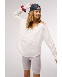 Free People - Saltwater Washed Trucker Hat At In Navy - Lyst