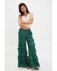 Free People - Rock And Frill Trousers - Lyst