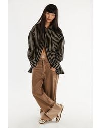 Free People - Final Countdown Cuffed Low-rise Jeans - Lyst