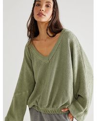 Free People Pull Uni Brb in Red | Lyst 