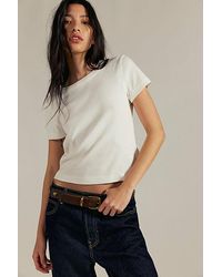 Free People - Atlas Crew Tee - Lyst