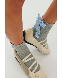 High Heel Jungle - Mel Bow Socks By - Lyst