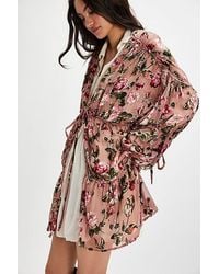 Free People - Velvet Juliet Kimono - Lyst