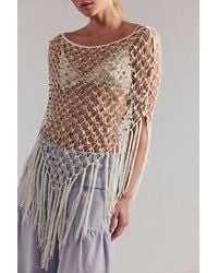 Urban Outfitters - Mountain Strings Poncho - Lyst
