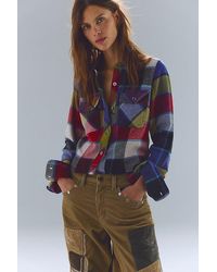 Free People - Winnie Plaid Shirt - Lyst