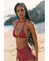 Rhythm - Terry Tri Bikini Top - Lyst