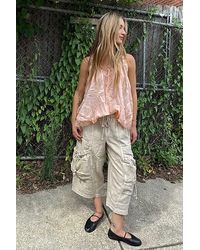 Free People - Ashton Crop Pants - Lyst