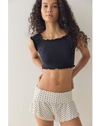 Intimately By Free People - So Soft Frill Seamless Micro Crop Top By - Lyst