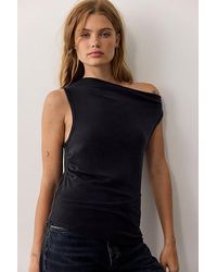 Free People - Lola Asymmetrical Hem Tank Top - Lyst