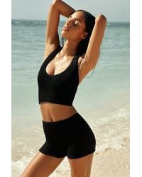 Cleonie Swim - Pilates Halter Tankini Top - Lyst