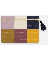 Anchal - Checkered Pouch - Lyst