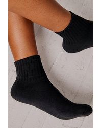 American Trench - Solid Shortie Crew Socks - Lyst