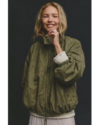 Free People - Chelsea Funnel-Neck Jacket - Lyst