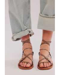 Vicenza - Athena Anklet Wrap Sandals - Lyst