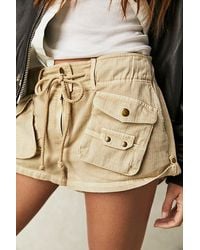 Free People - Waimea Slouchy Solid Shorts - Lyst