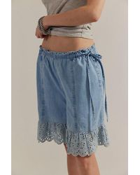 Free People - Riviera Cutwork Bloomer - Lyst