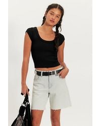 Wrangler - Mid-Thigh Cowboy Shorts - Lyst
