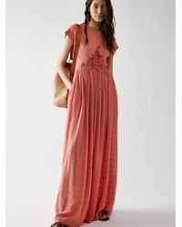 Lace Rosalie Maxi Party Dress | Lyst 