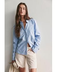 Free People - Benny Slim Oxford Button-Down - Lyst