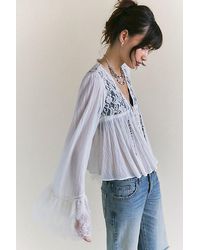 Free People - Ava Blouse - Lyst