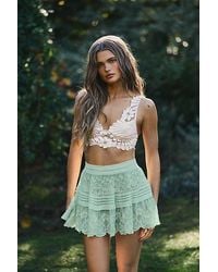 Intimately By Free People - Play Nice Mini Slip Skirt By - Lyst