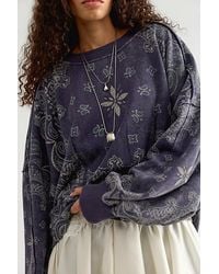 Free People - Gaia Sweatshirt - Lyst
