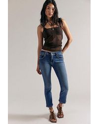 Free People - Paloma Low-Rise Cigarette Jeans - Lyst