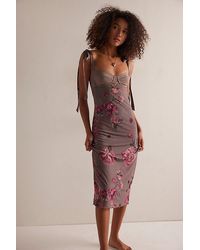 Free People - Printed Got Glam Slip - Lyst